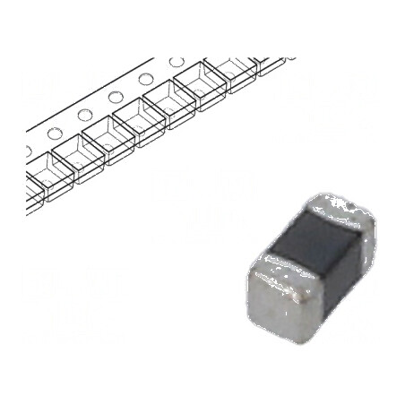 Ferită talon Imp.@ 100MHz 2,2kΩ SMD 150mA 0402 R 2,2Ω | Electronic-mag.ro | Componente Electronice