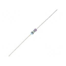 Rezistor subțire THT 2,21MΩ 600mW ±1% Ø2,5x6,5mm 50ppm/°C | Electronic-mag.ro | Componente Electronice