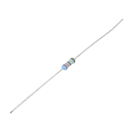 Rezistor thin film THT 2,32MΩ 600mW ±1% Ø2,5x6,5mm 50ppm/°C | Electronic-mag.ro | Componente Electronice