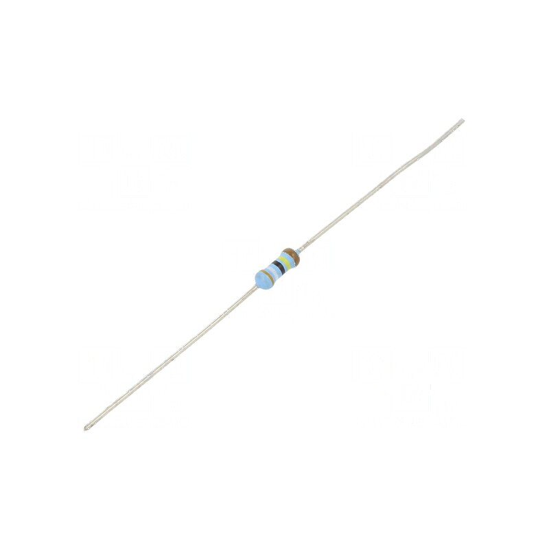 Rezistor thin film THT 3,9MΩ 600mW ±1% Ø2,5x6,5mm 50ppm/°C | Electronic-mag.ro | Componente Electronice Rezistor thin film THT 3,9MΩ 600mW ±1% Ø2,5x6,5mm 50ppm/°C | Electronic-mag.ro | Componente Electronice