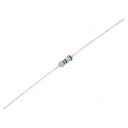 Rezistor thin film THT 4,7MΩ 600mW ±1% Ø2,5x6,5mm 50ppm/°C | Electronic-mag.ro | Componente Electronice
