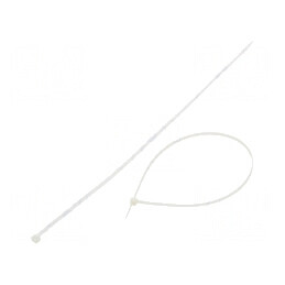 Colier de strângere poliamidă 450mm 4,8mm 222N naturală | Electronic-mag.ro | Componente Electronice