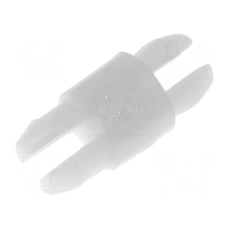 Distanţier PCB poliamidă 4mm clichet naturală | Electronic-mag.ro | Componente Electronice