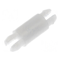 Distanțier PCB poliamidă 8mm clichet naturală | Electronic-mag.ro | Componente Electronice