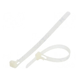 Colier de strângere poliamidă 150mm x 7,6mm | Electronic-mag.ro | Componente Electronice