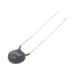 Termistor NTC 20Ω 8,5mm -55 până la 200°C THT | Electronic-mag.ro | Componente Electronice