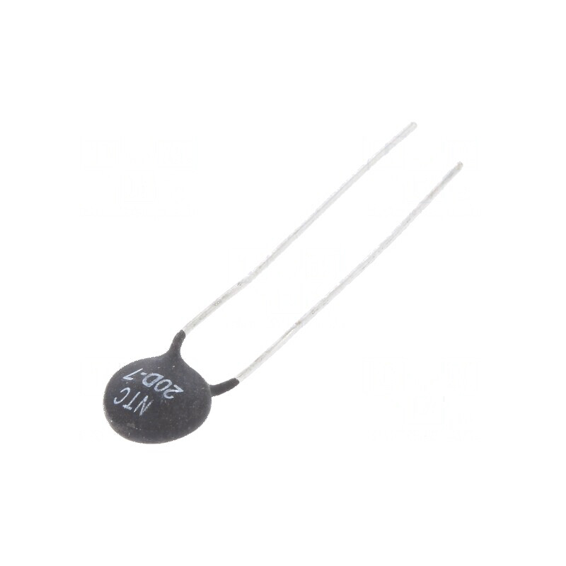 Termistor NTC 20Ω 8,5mm -55 până la 200°C THT | Electronic-mag.ro | Componente Electronice