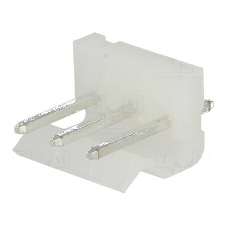 Conector cablu-placă soclu tată 5,08mm 3 PIN THT 250V 7A | Electronic-mag.ro | Componente Electronice