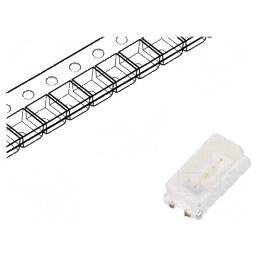 LED SMD 3014 Albastru 300mcd 120° 30mA 3x1,4x0,8mm | Electronic-mag.ro | Componente Electronice