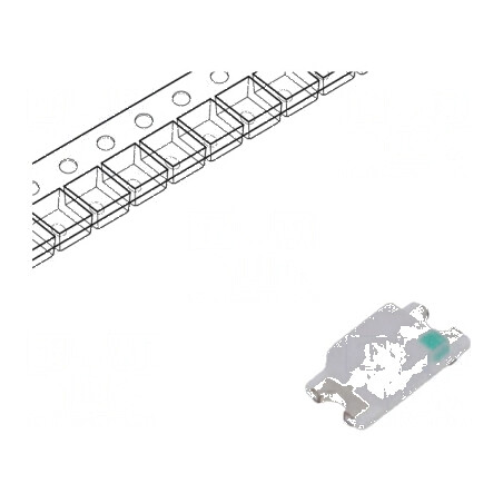 LED SMD 1206 Albastru 80-100mcd 3,2x1,6x1,8mm 120° 20mA | Electronic-mag.ro | Componente Electronice