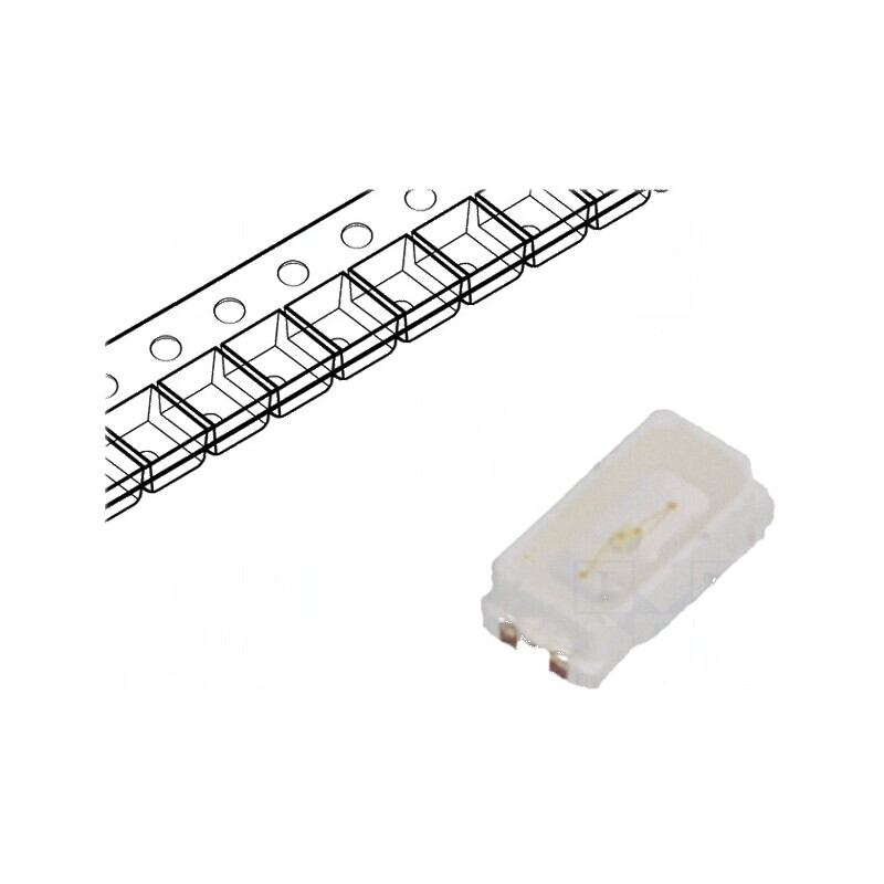 LED SMD 3014 Verde 1600-2000mcd 3x1,4x0,8mm 120° 30mA - Iluminare Eficientă | Electronic-mag.ro | Componente Electronice