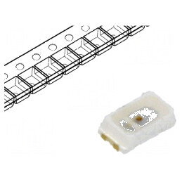 Bec LED SMD 3014 roșie 800-1000mcd 30mA 120° | Electronic-mag.ro | Componente Electronice