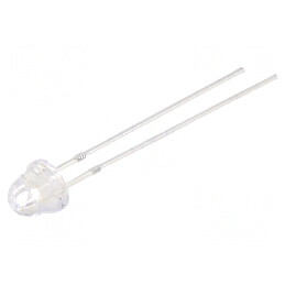 LED 5mm roșie 750-1120mcd 30° convex bullet | Electronic-mag.ro | Componente Electronice