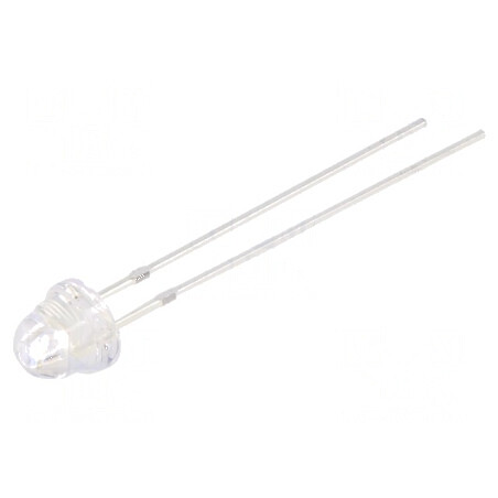 LED 5mm roșie 750-1120mcd 30° convex bullet | Electronic-mag.ro | Componente Electronice