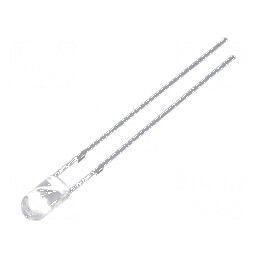 LED 3mm galben 1120-1560mcd 30° convex | Electronic-mag.ro | Componente Electronice
