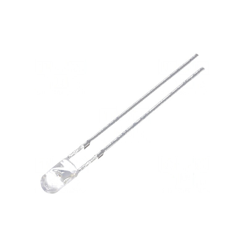 LED 3mm galben 1120-1560mcd 30° convex | Electronic-mag.ro | Componente Electronice