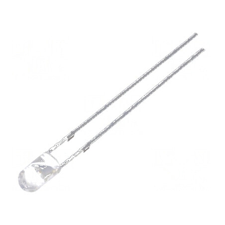 LED 3mm galben 1120-1560mcd 30° convex | Electronic-mag.ro | Componente Electronice