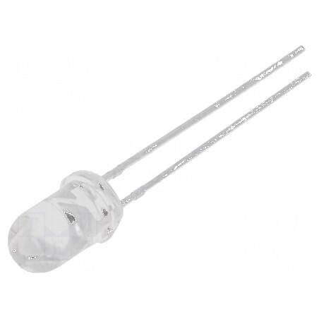 LED 5mm galbenă 4200-5800mcd 15° convex | Electronic-mag.ro | Componente Electronice