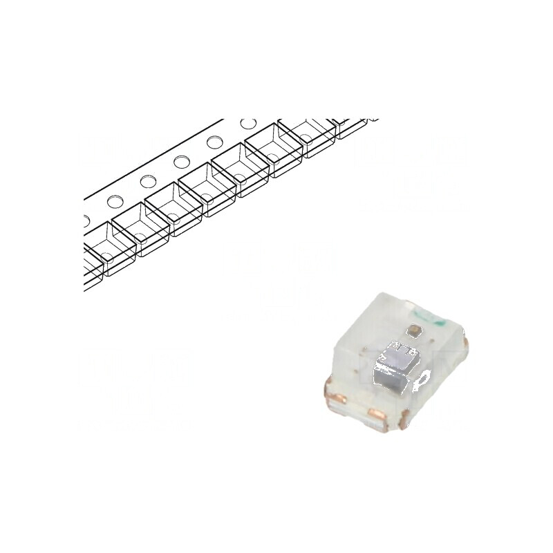 LED galben clipire 70-150mcd 120° 20mA 3-4VDC 0805 | Electronic-mag.ro | Componente Electronice