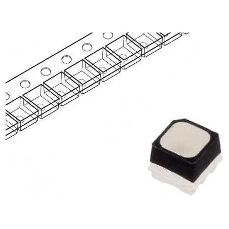 LED SMD RGB 2.8x2.7mm 110° 1.8-3.4V | Electronic-mag.ro | Componente Electronice