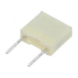 Condensator poliester 2,2nF 200VAC 400VDC 5mm THT R82 ±5% | Electronic-mag.ro | Componente Electronice