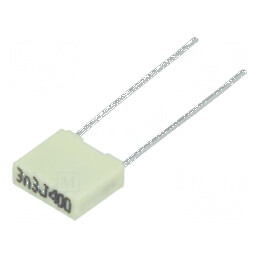 Condensator poliester 3,3nF 200VAC 400VDC 5mm ±5% THT R82 | Electronic-mag.ro | Componente Electronice
