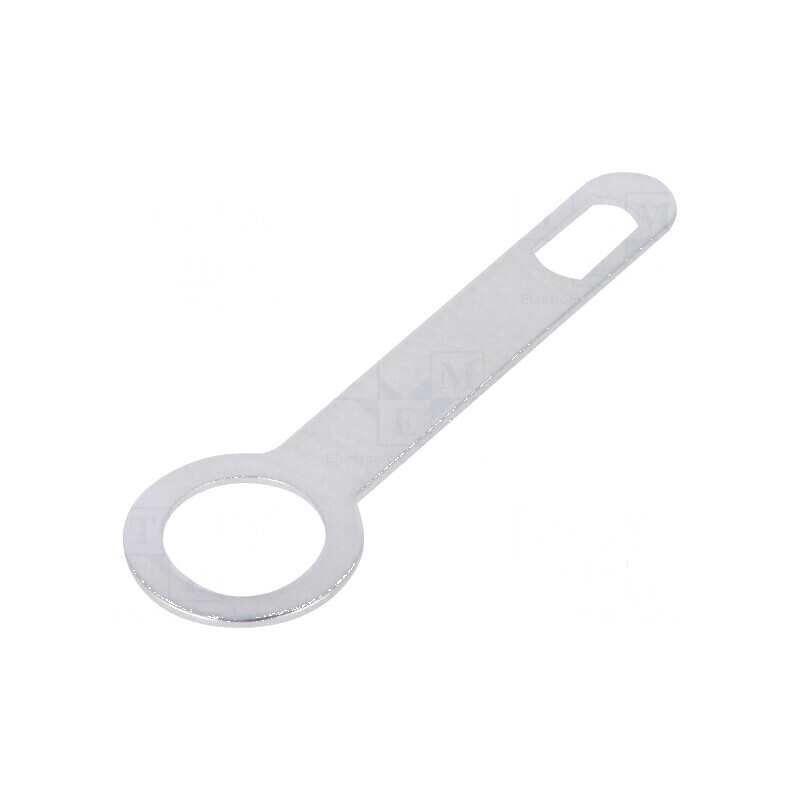 Vârf inelar 0,3mm M4 argintat pentru lipire | Electronic-mag.ro | Componente Electronice