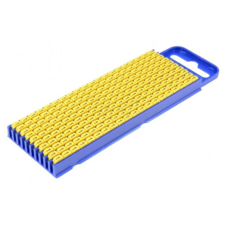 Markere Marcaj Poliamidă Galbenă 1 2,8÷3,8mm -40÷85°C WIC | Electronic-mag.ro | Componente Electronice