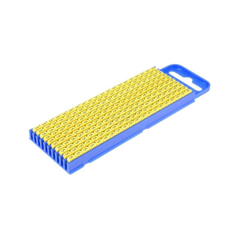 Markere Marcaj Galbene 5 mm Poliamidă 40÷85°C | Electronic-mag.ro | Componente Electronice Markere Marcaj Galbene 5 mm Poliamidă 40÷85°C | Electronic-mag.ro | Componente Electronice