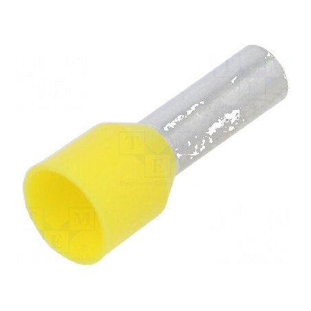 Tub de capăt izolată cupru 6mm2 10mm cositorit crimpat | Electronic-mag.ro | Componente Electronice