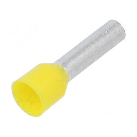 Vârf tub de capăt izolată cupru 6mm2 14mm cositorit crimpat | Electronic-mag.ro | Componente Electronice