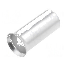 Vârf tub capăt neizolat cupru 25mm2 18mm cositorit | Electronic-mag.ro | Componente Electronice