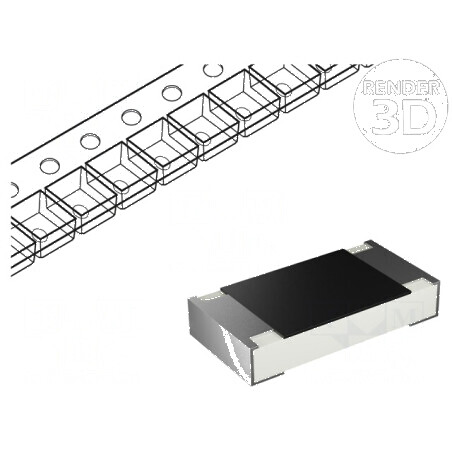 Rezistor SMD 1210 100mΩ 0,5W ±1% Power Metal | Electronic-mag.ro | Componente Electronice
