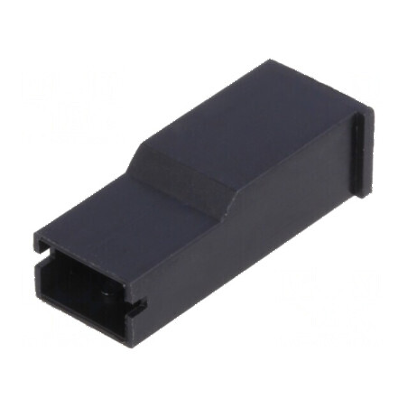 Carcasă terminală mamă clichet 6,3mm neagră | Electronic-mag.ro | Componente Electronice