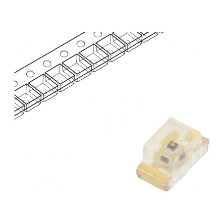 LED SMD 1608 galben-verde 11,5-28,5mcd 1,6x0,8x0,8mm 100° | Electronic-mag.ro | Componente Electronice