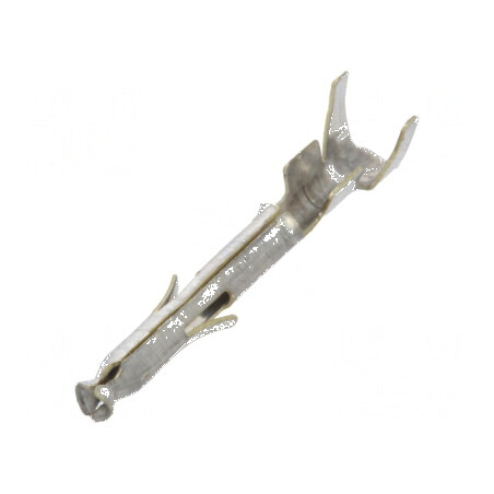 Pin mamă alamă cositorit 22AWG 7A pentru cabluri 0,3÷0,8mm2 | Electronic-mag.ro | Componente Electronice