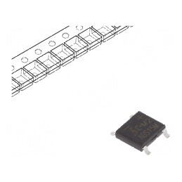 Punte redresoare monofazat Urmax 1kV 1,6A 50A ABS | Electronic-mag.ro | Componente Electronice