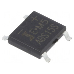 Punte redresoare monofazat Urmax 1,2kV 1,6A 50A ABS | Electronic-mag.ro | Componente Electronice