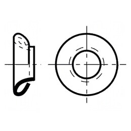 Inel de etanșare 4mm x 6,6mm -56÷120°C H: 3mm albă | Electronic-mag.ro | Componente Electronice