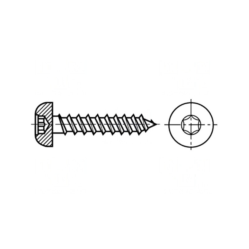 Şurub lemn 4x25 mm Cap rotund Torx TX20 oţel călit | Electronic-mag.ro | Componente Electronice Şurub lemn 4x25 mm Cap rotund Torx TX20 oţel călit | Electronic-mag.ro | Componente Electronice