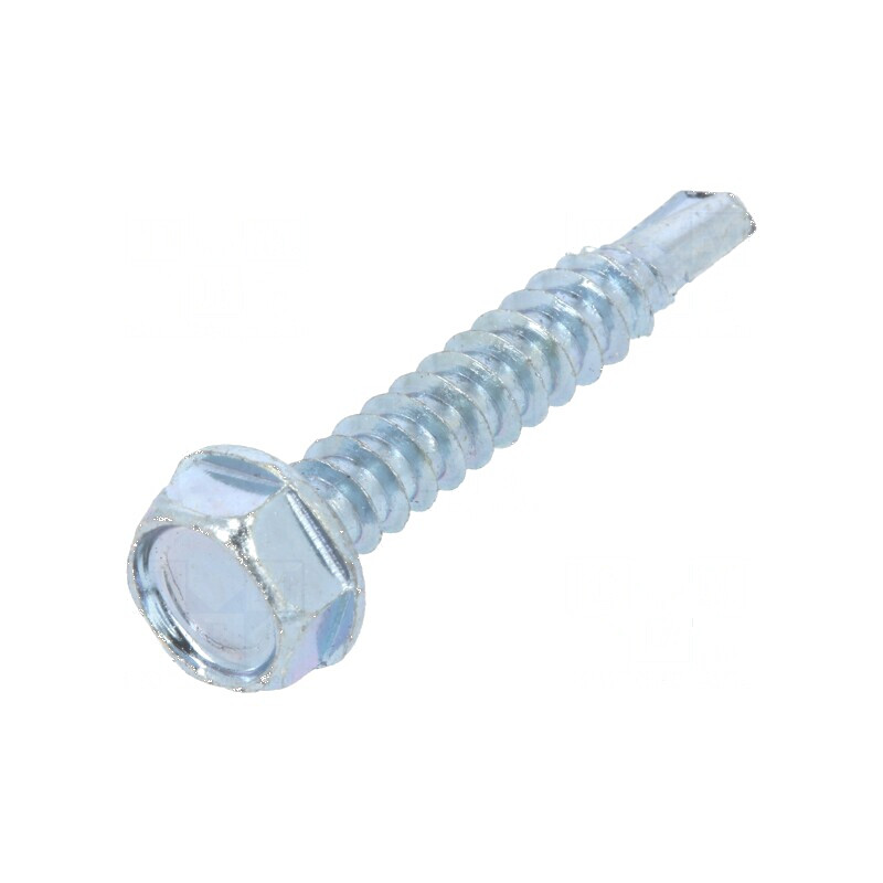 Şurub metalic cu flanşă 4,2x25mm, cap hexagonal 7mm, oţel călit | Electronic-mag.ro | Componente Electronice Şurub metalic cu flanşă 4,2x25mm, cap hexagonal 7mm, oţel călit | Electronic-mag.ro | Componente Electronice