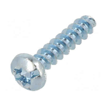 Şurub pentru plastic 3,5x16 cu cap rotund crestat Torx® zincat | Electronic-mag.ro | Componente Electronice