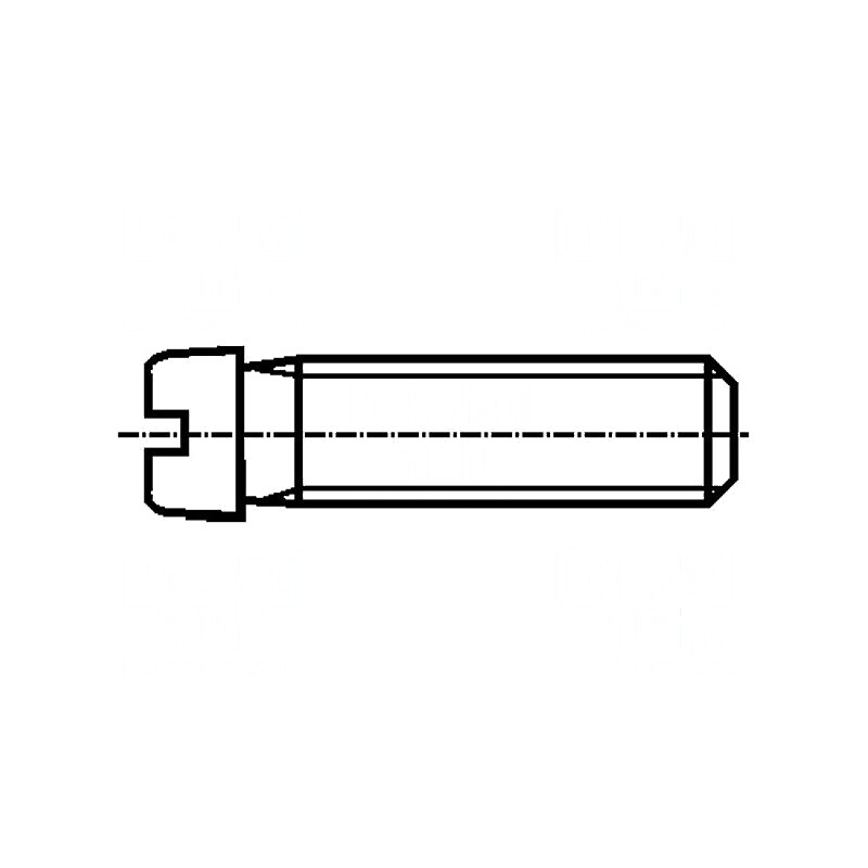 Şurub M3x10 Cap Rotund Crestat Oţel Zincat | Electronic-mag.ro | Componente Electronice