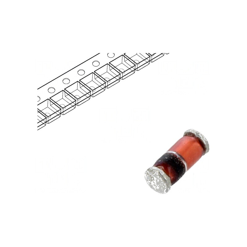 Diodă Schottky SMD 30V 0,2A MiniMELF SOD80 5ns | Electronic-mag.ro | Componente Electronice