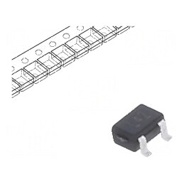 Diodă Schottky SMD 30V 0,2A SOT323 | Electronic-mag.ro | Componente Electronice