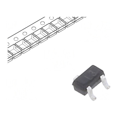 Diodă Schottky SMD 30V 200mA SOT523 5ns | Electronic-mag.ro | Componente Electronice