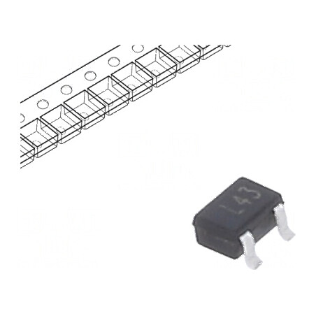 Diodă Schottky SMD 30V 0,2A SOT323 | Electronic-mag.ro | Componente Electronice