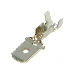 Terminal plat 6,3mm tată 1÷2,5mm2 crimpat pe cablu | Electronic-mag.ro | Componente Electronice