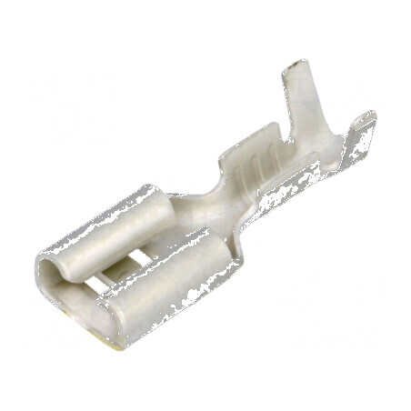 Terminal plat 4,8mm mamă crimpat 0,5-1,25mm2 | Electronic-mag.ro | Componente Electronice