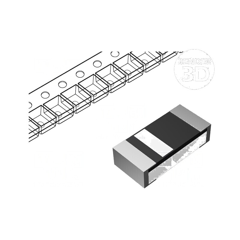Diodă Zener 0,5W 5,1V SMD 0805 5mA | Electronic-mag.ro | Componente Electronice